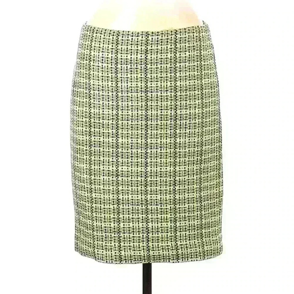 Theory Dresses & Skirts - Theory Plaid Muti Color Green Casual Skirt size 6
